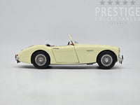 Kyosho Austin Healey 3000 RHD 2 Seat English White w Red Interior 1:18 - New