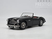 Kyosho Austin Healey 3000 Mk-1 (BN7) RHD Convertible Black w Red Interior 1:18 - New