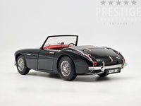 Kyosho Austin Healey 3000 Mk-1 (BN7) RHD Convertible Black w Red Interior 1:18 - New