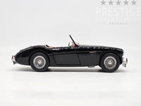 Kyosho Austin Healey 3000 Mk-1 (BN7) RHD Convertible Black w Red Interior 1:18 - New