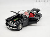 Kyosho Austin Healey 3000 Mk-1 (BN7) RHD Convertible Black w Red Interior 1:18 - New