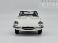 Kyosho 1962 Jaguar E-Type S1 3.8 FHC RHD Coupe White 1:18 - New
