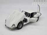 Kyosho 1962 Jaguar E-Type S1 3.8 FHC RHD Coupe White 1:18 - New