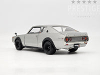 Kyosho Nissan Skyline 2000 GT-R KPGC110 Silver 1:18 - New