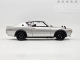 Kyosho Nissan Skyline 2000 GT-R KPGC110 Silver 1:18 - New