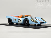 Spark 1970 Porsche 917 K 24hr LeMans Hailwood/Hobbs #22 Gulf Livery 1:18 - New