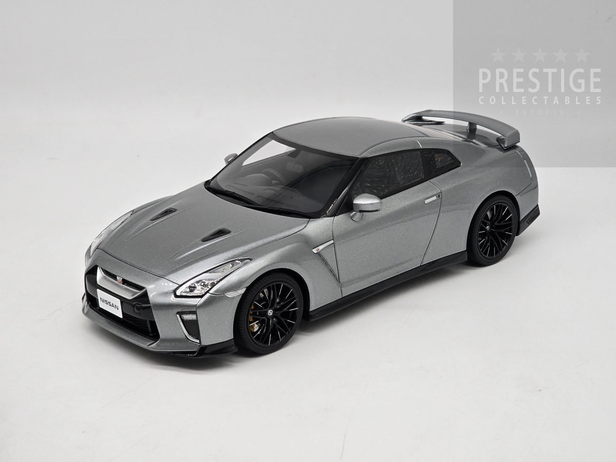 Kyosho 2020 Nissan R35 GT-R Metallic Grey 1:18 Scale Model Car - New ...