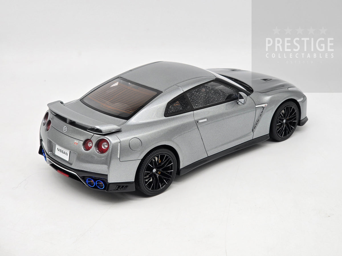 Kyosho 2020 Nissan R35 GT-R Metallic Grey 1:18 Scale Model Car - New ...