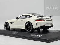 Minichamps 2021 Mercedes Benz AMG GT-R White Metallic 1:18 - New