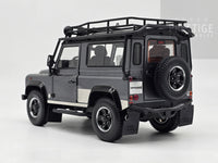 Kyosho 2007 Land Rover New Defender 90 Adventure Dark Grey Metallic OPENS 1:18 - New