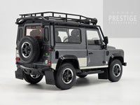 Kyosho 2007 Land Rover New Defender 90 Adventure Dark Grey Metallic OPENS 1:18 - New