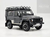 Kyosho 2007 Land Rover New Defender 90 Adventure Dark Grey Metallic OPENS 1:18 - New