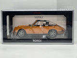 Norev 1970 Porsche 911 T Targa w Removeable Roof Orange 1:18 - New