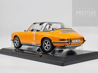 Norev 1970 Porsche 911 T Targa w Removeable Roof Orange 1:18 - New