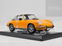 Norev 1970 Porsche 911 T Targa w Removeable Roof Orange 1:18 - New