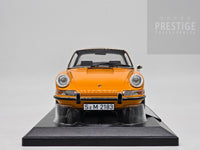 Norev 1970 Porsche 911 T Targa w Removeable Roof Orange 1:18 - New