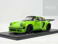 Solido 2022 Porsche 911 (930) KS-R Turbo Modified Widebody Lime Green 1:18 - New