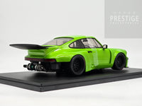 Solido 2022 Porsche 911 (930) KS-R Turbo Modified Widebody Lime Green 1:18 - New