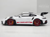 Norev 2022 Porsche 911 GT3 RS (992) White / Red LARGE 1:12 Scale - New