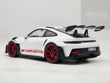 Norev 2022 Porsche 911 GT3 RS (992) White / Red LARGE 1:12 Scale - New