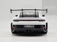 Norev 2022 Porsche 911 GT3 RS (992) White / Red LARGE 1:12 Scale - New