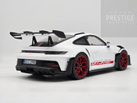 Norev 2022 Porsche 911 GT3 RS (992) White / Red LARGE 1:12 Scale - New