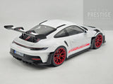 Norev 2022 Porsche 911 GT3 RS (992) White / Red LARGE 1:12 Scale - New