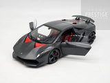 AUTOart Signature Lamborghini Sesto Elemento Carbon Grey / Red 1:18 - New