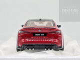 Top Speed 2021 BMW M4 Competition (G82) Coupe Toronto Red 1:18 - New