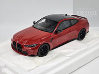 Top Speed 2021 BMW M4 Competition (G82) Coupe Toronto Red 1:18 - New