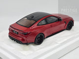 Top Speed 2021 BMW M4 Competition (G82) Coupe Toronto Red 1:18 - New