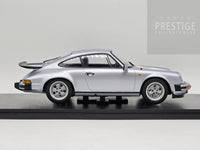 PORSCHE 911 CARRERA COUPE 3.2 1988 250000 SILVER KKSCALE KKDC180714 1:18 180714 PORSCHE 911 CARRERA COUPE 3.2 1988 250000 SILVER KKSCALE KKDC180714 1:18 180714