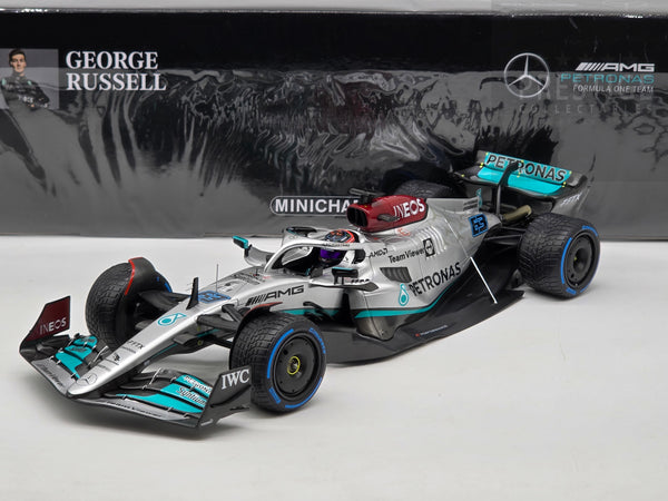 Minichamps 2022 Mercedes AMG W13 E-Performance Monaco GP Russell #63 F1 1:18 - New