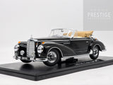 KK-Scale 1967 Mercedes Benz 300 SC W188 Convertible Gloss Black 1:18 - New