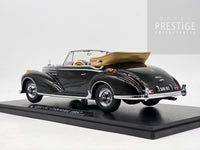 KK-Scale 1967 Mercedes Benz 300 SC W188 Convertible Gloss Black 1:18 - New