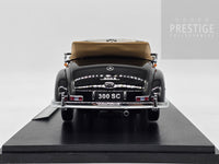 KK-Scale 1967 Mercedes Benz 300 SC W188 Convertible Gloss Black 1:18 - New