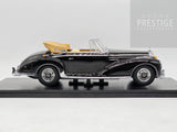 KK-Scale 1967 Mercedes Benz 300 SC W188 Convertible Gloss Black 1:18 - New
