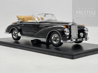 KK-Scale 1967 Mercedes Benz 300 SC W188 Convertible Gloss Black 1:18 - New