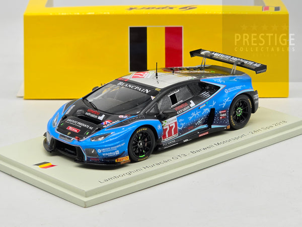 Spark 2018 Lamborghini Huracan GT3 #77 Barwell Motorsport 24hr Spa 1:43 - New