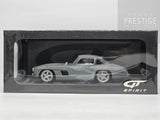 GT Spirit 2021 Mercedes Benz Gullwing S-Klub Tuned Nardo Grey GT418 1:18 - New