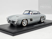 GT Spirit 2021 Mercedes Benz Gullwing S-Klub Tuned Nardo Grey GT418 1:18 - New