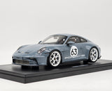 GT Spirit 2024 Porsche 911 S/T #63 Coupe (992) Meissen Blue GT491 1:18 - New