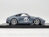 GT Spirit 2024 Porsche 911 S/T #63 Coupe (992) Meissen Blue GT491 1:18 - New