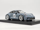 GT Spirit 2024 Porsche 911 S/T #63 Coupe (992) Meissen Blue GT491 1:18 - New