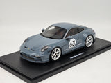 GT Spirit 2024 Porsche 911 S/T #63 Coupe (992) Meissen Blue GT491 1:18 - New