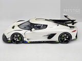 GT Spirit 2019 Koenigsegg Jesko Attack Crystal White GT501 LARGE 1:12 Scale - New