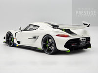 GT Spirit 2019 Koenigsegg Jesko Attack Crystal White GT501 LARGE 1:12 Scale - New