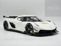 GT Spirit 2019 Koenigsegg Jesko Attack Crystal White GT501 LARGE 1:12 Scale - New