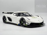 GT Spirit 2019 Koenigsegg Jesko Attack Crystal White GT501 LARGE 1:12 Scale - New