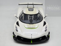 GT Spirit 2019 Koenigsegg Jesko Attack Crystal White GT501 LARGE 1:12 Scale - New